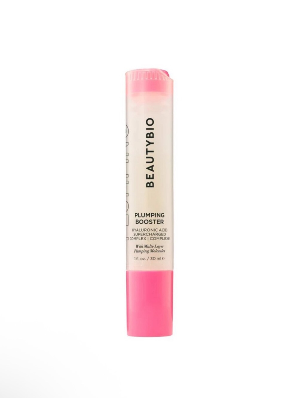 BeautyBio Plumping Hyaluronic Acid Supercharged Booster • 30mL • Full Size • NIB